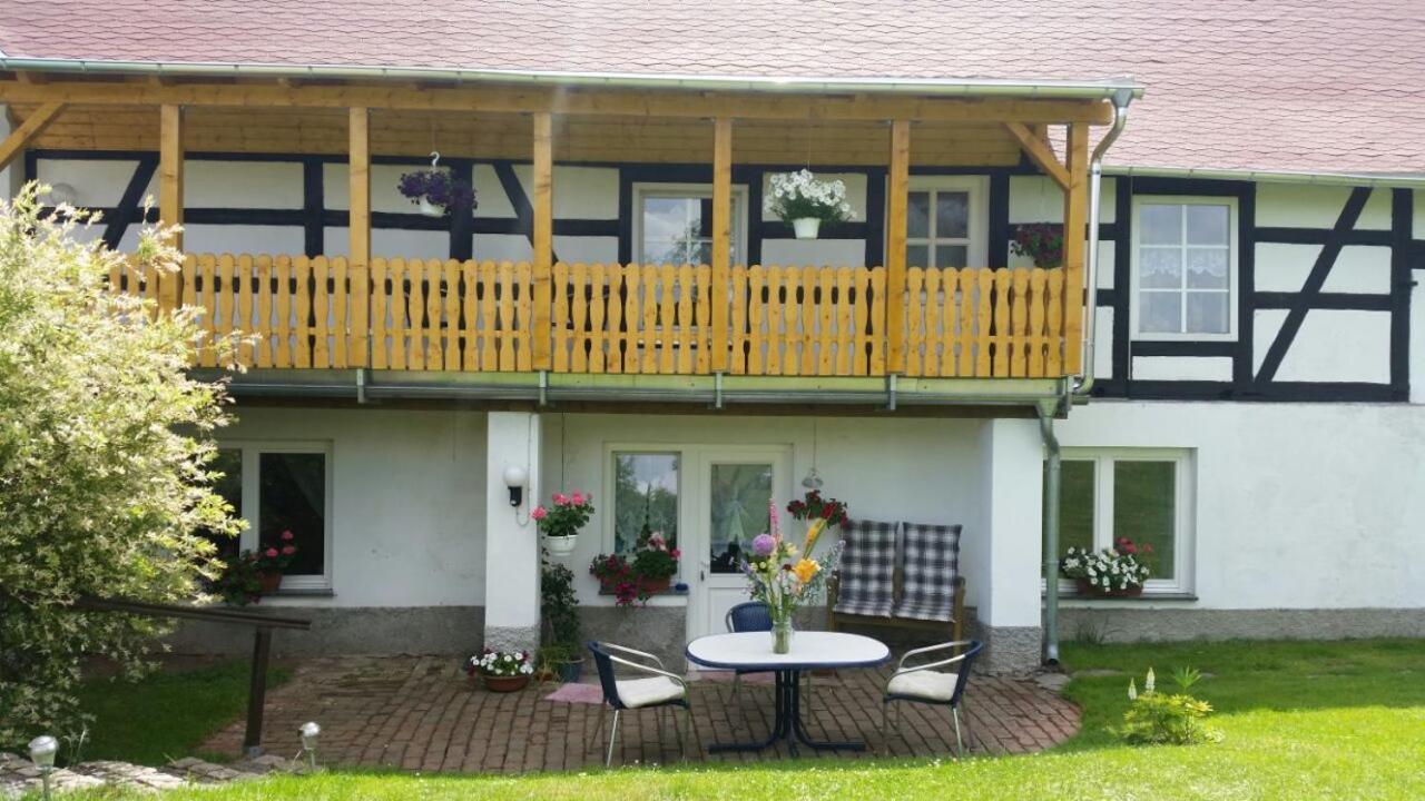 Апартаменты Baerenhof Langenbernsdorf Экстерьер фото